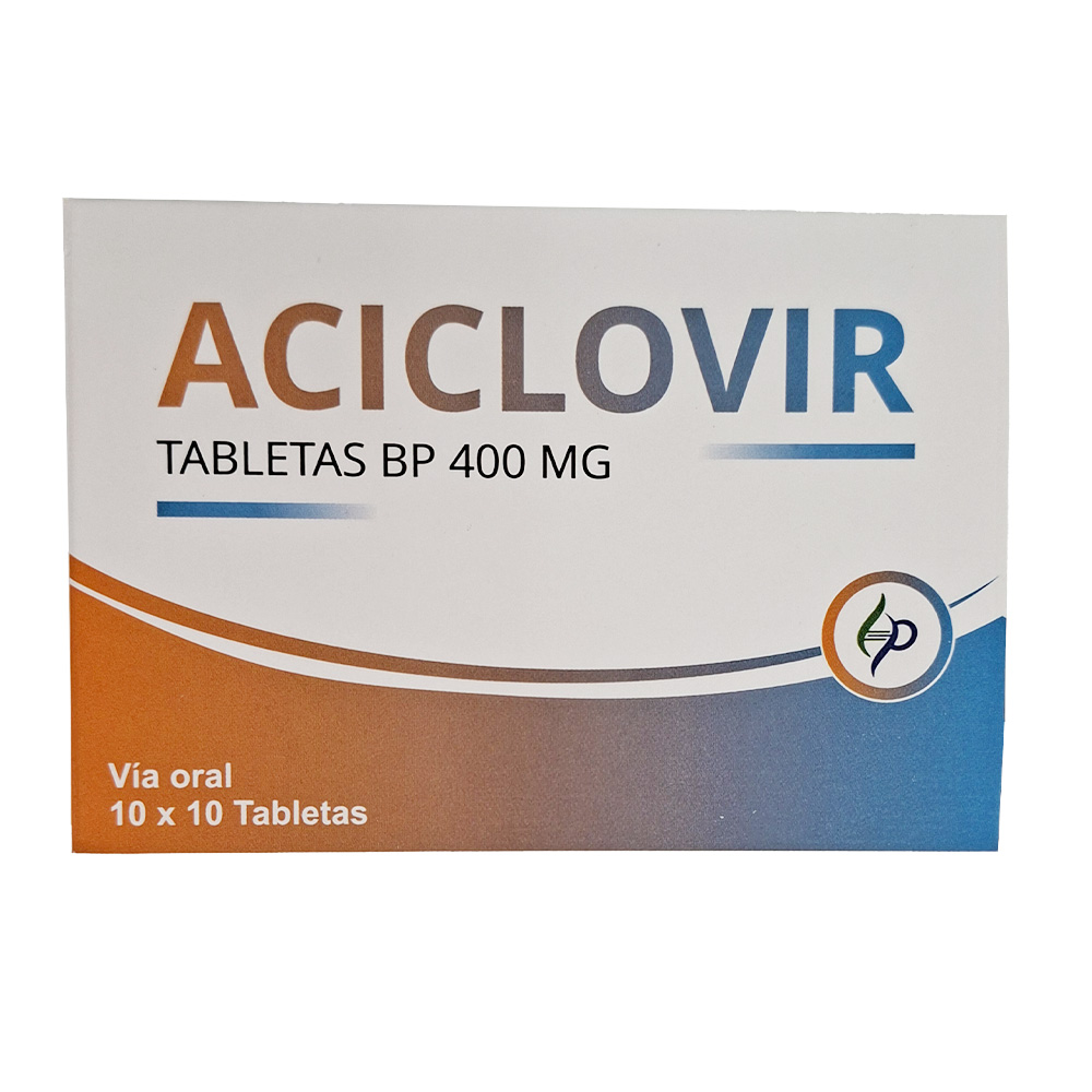 Aciclovir BP 400 mg (100 cápsula)