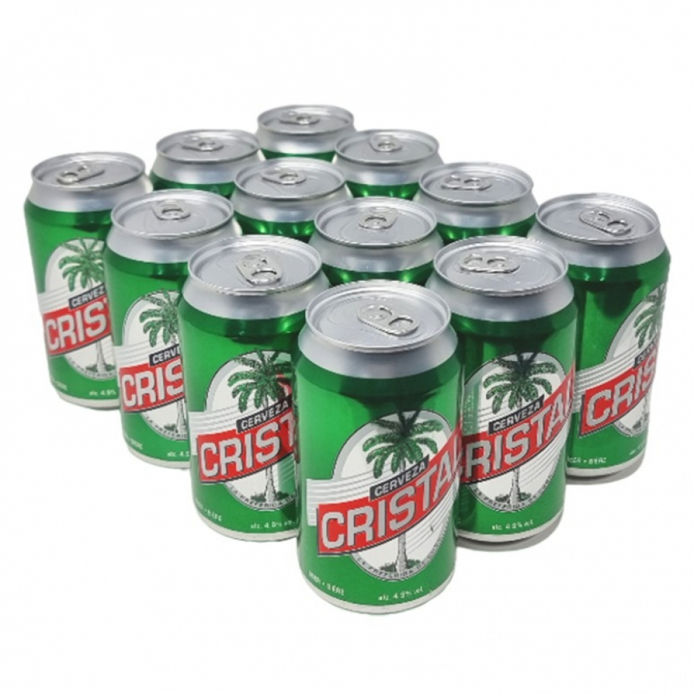 Cerveza Cristal (12 x 355 ml)