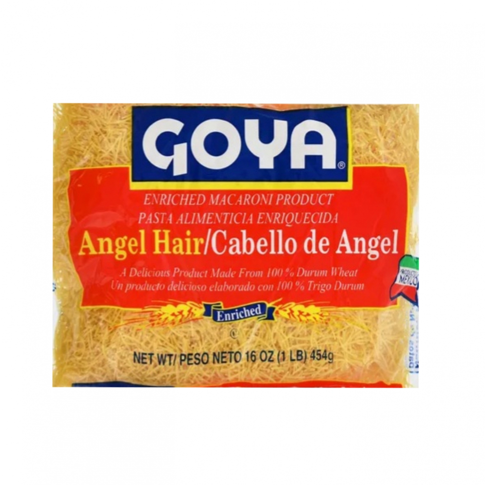 Fideos cabello de ángel Goya ( 454 g / 1 lb)