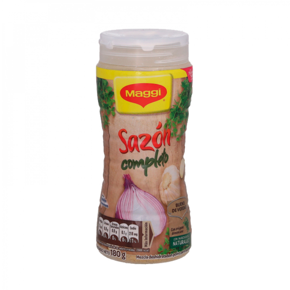 Sazón completo con orégano dominicano Maggi (180 g / 6.3 oz)