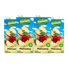 Jugo de manzana Goliath (4 x 946 ml / 32 fl oz)
