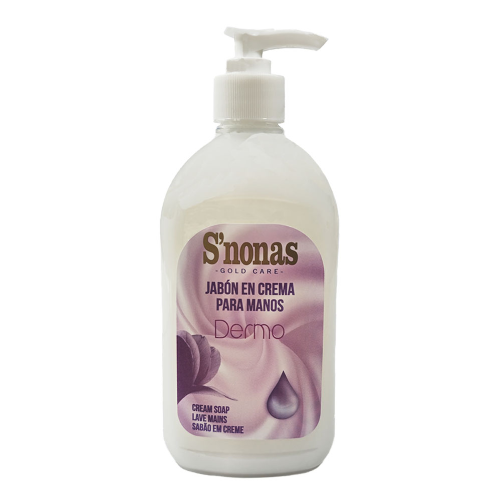 Jabón en crema para manos S'nonas (500 ml)