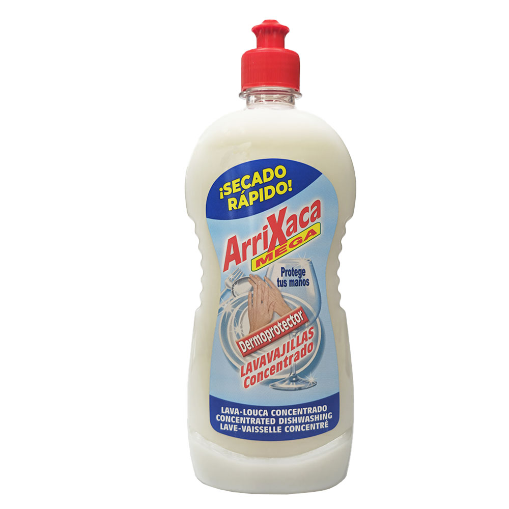 Detergente lavavajillas dermoprotector concentrado Arrixaca (750 ml)