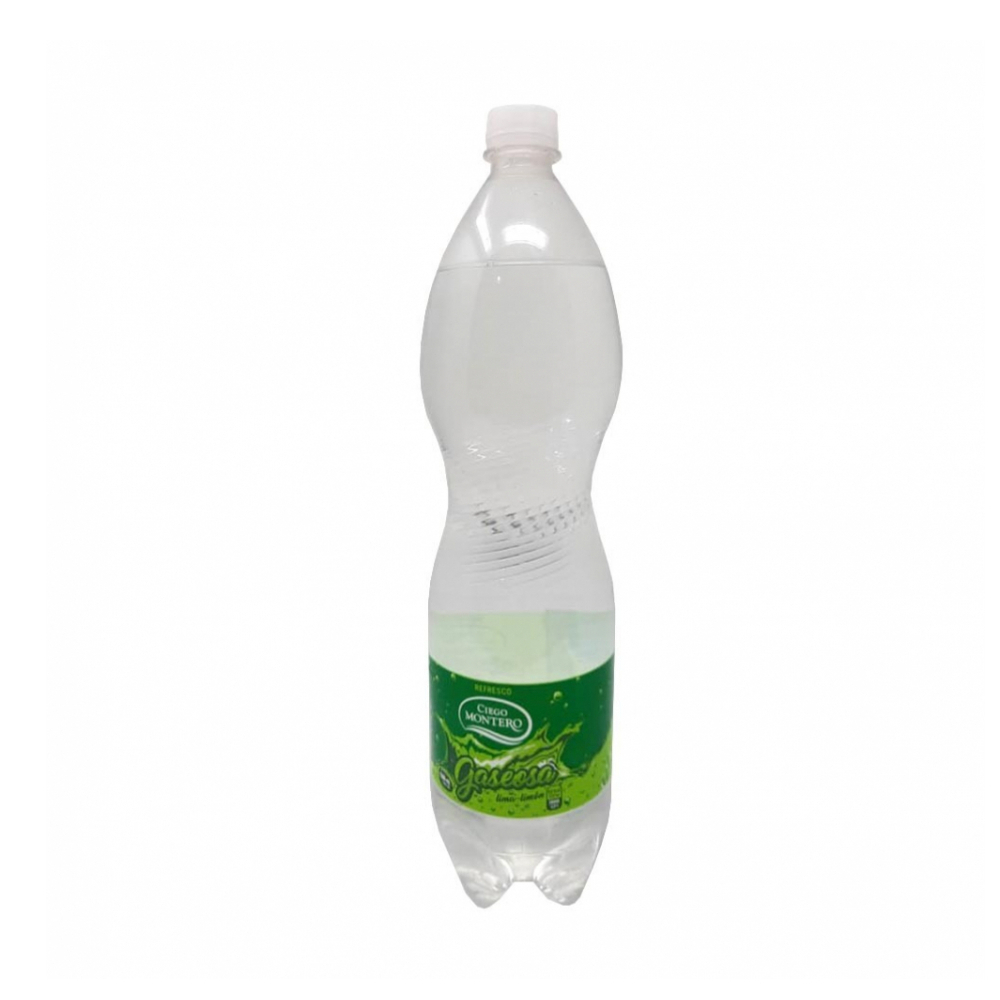 Refresco sabor lima limón Ciego Montero (1500 ml)