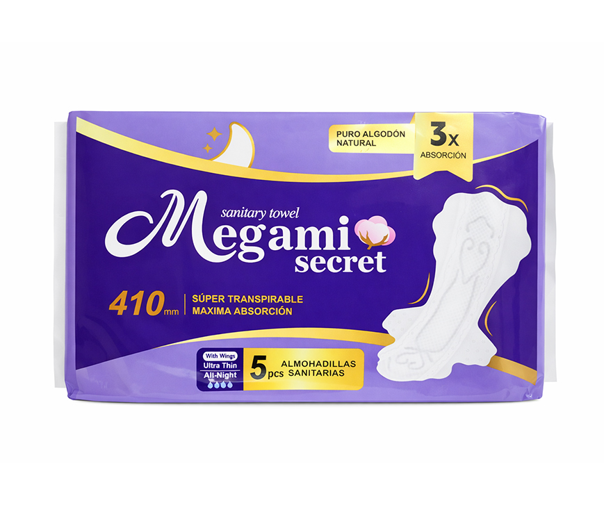 Almohadillas sanitarias Megami Secret (5 U)