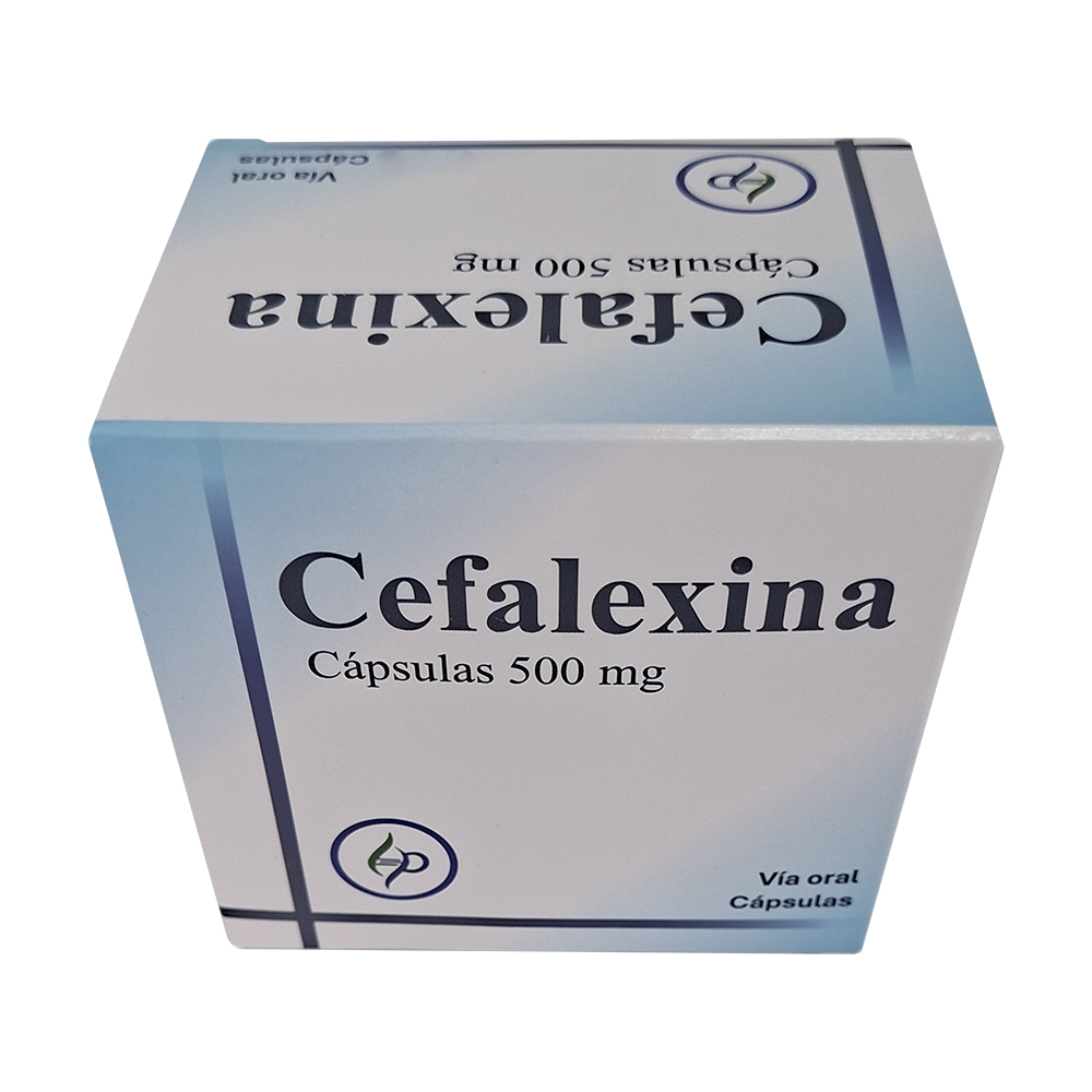 Cefalexina 500 mg (100 tabletas)