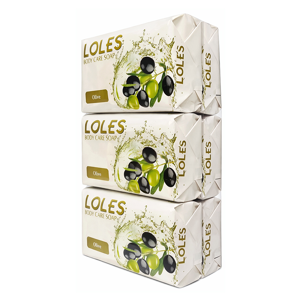 Jabón tocador de Olivo Lole's (6 x 125 g)