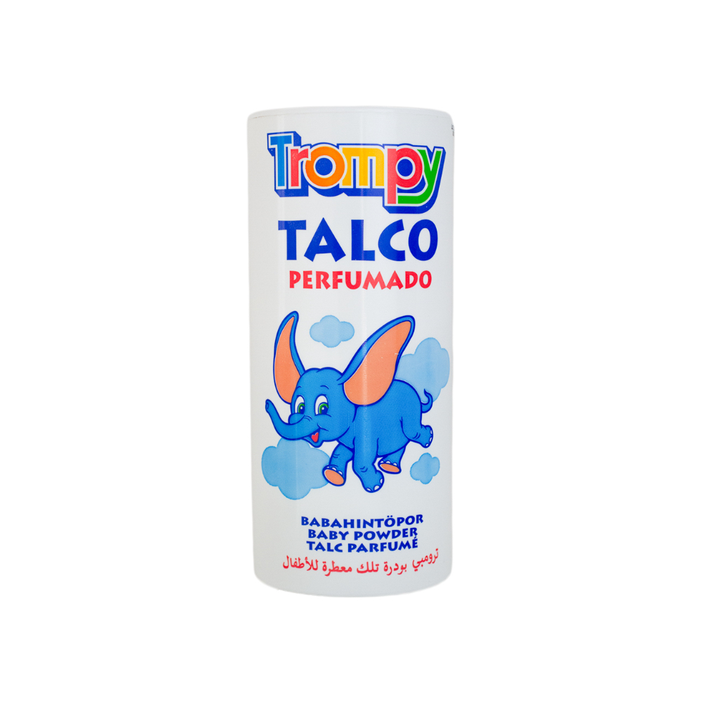 Talco perfumado infantil Trompy (500 g / 1.10 lb)