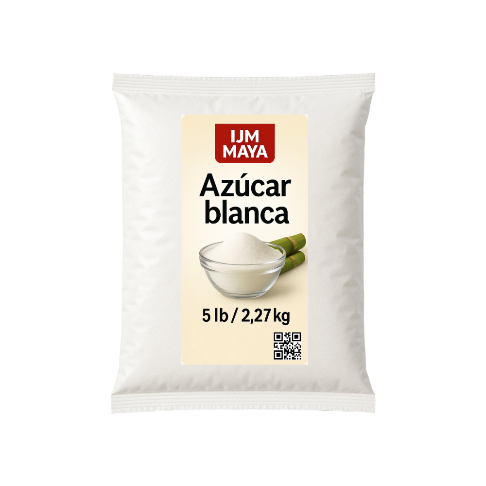 Azúcar Blanca Refinada IJM Maya (2.26 kg / 5 lb)