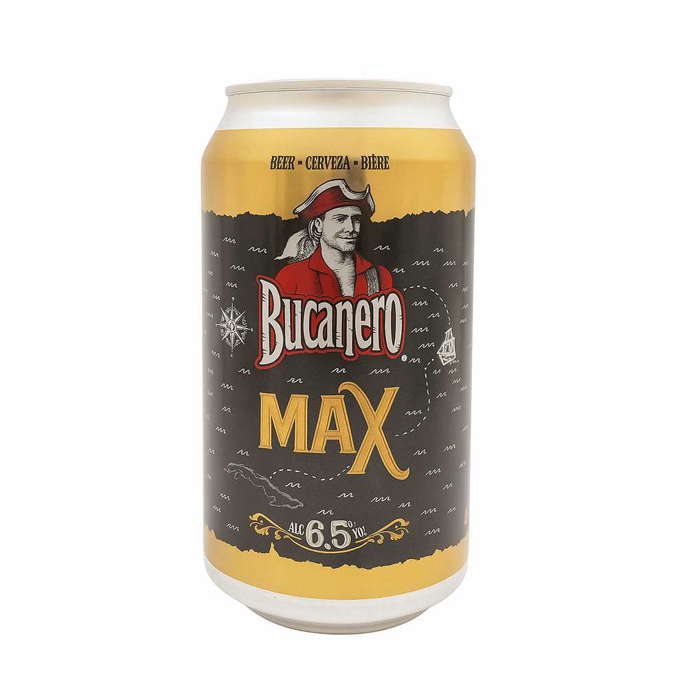 Cerveza Bucanero Max (355 ml)