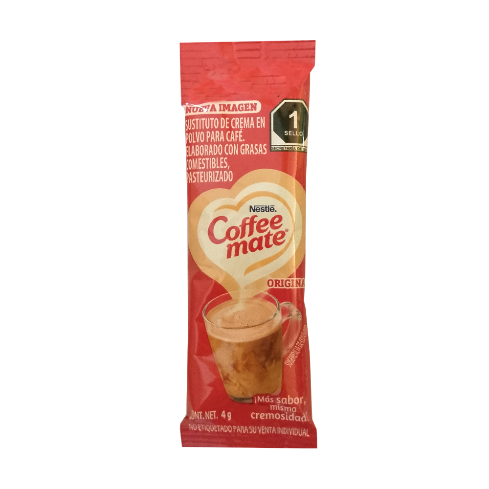 Sustituto de crema en polvo para café Coffee Mate (4 g)