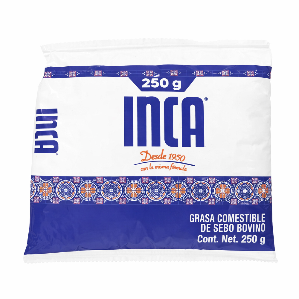 Grasa comestible de sebo bovino Inca (250 g / 8.8 oz)