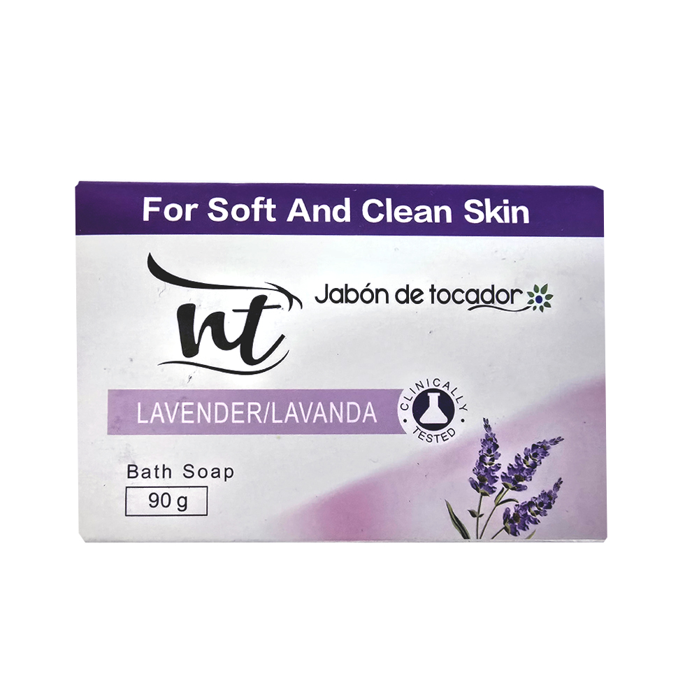 Jabón de tocador aroma lavanda (90 g / 3.2 oz)