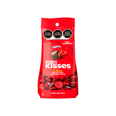 Chocolate con leche Hershey's Kisses fiesta rojo (190 g / 6.7 oz)