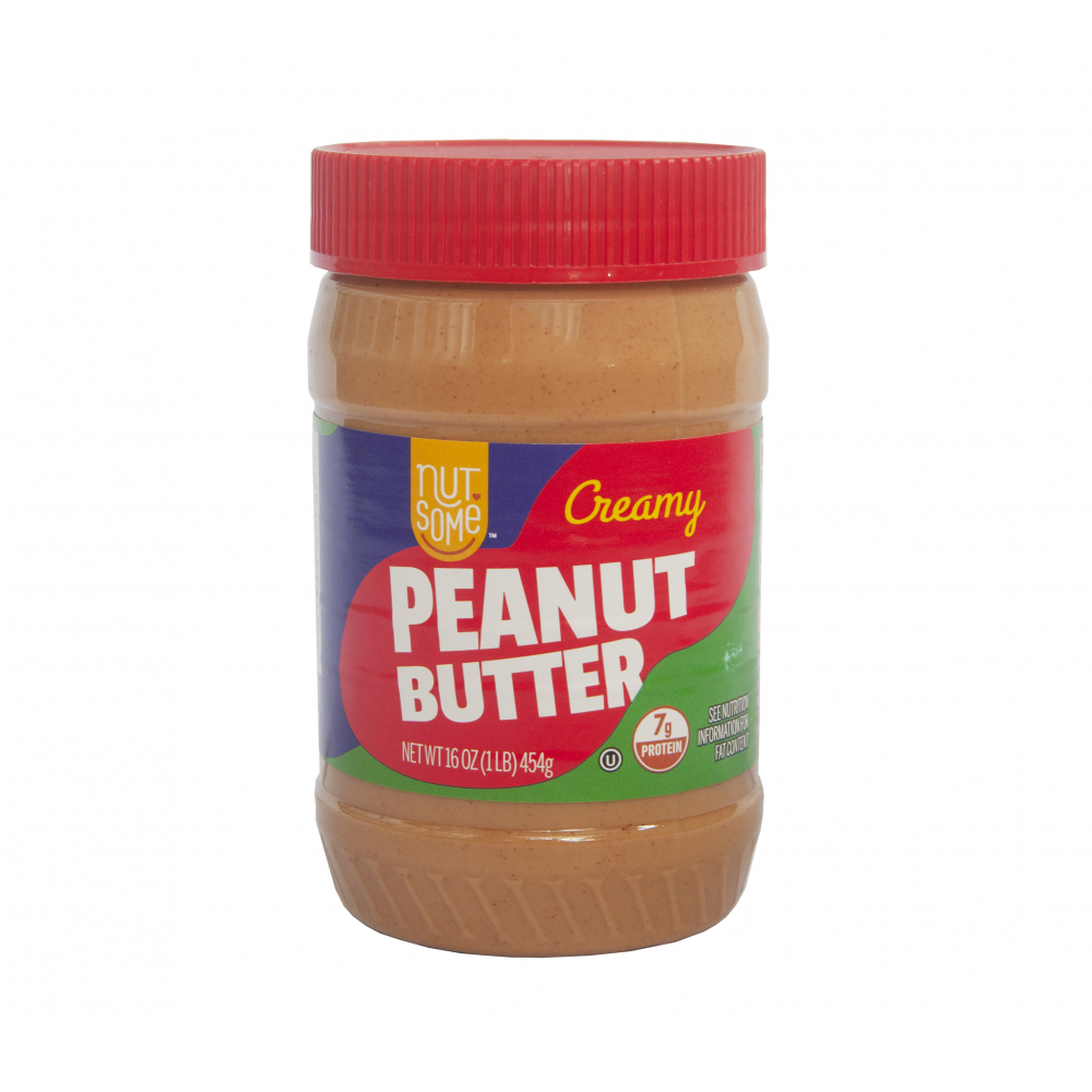 Mantequilla de maní cremosa Nut Some (454 g / 1 lb)