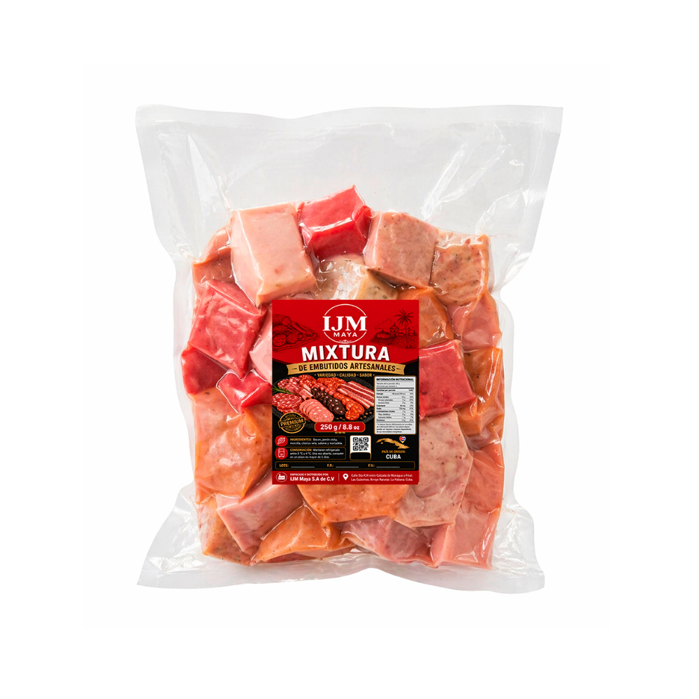 Mixtura de embutidos artesanales IJM Maya (250 g / 8.8 oz)