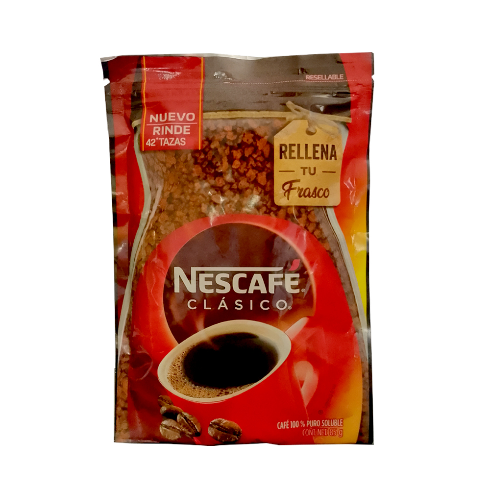 Nescafé clásico Nestlé (85 g / 2.99 oz)