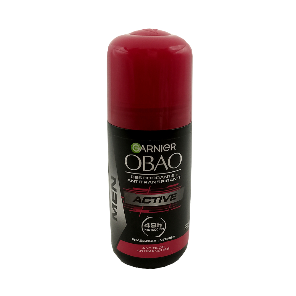 Desodorante antitranspirante de hombre active Obao (65 g / 2,29 oz)