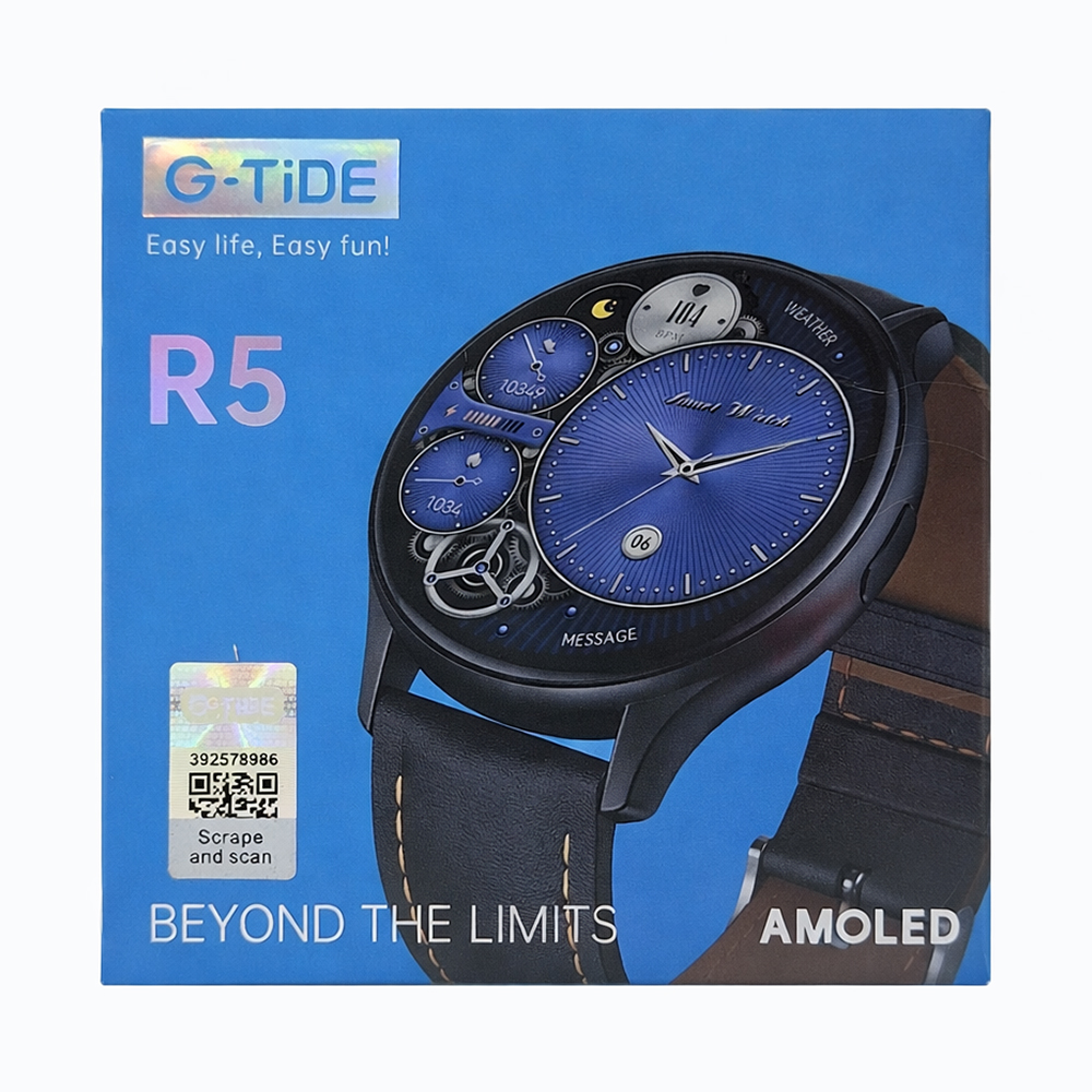 Reloj inteligente G-tide Modelo R5 Color Dorado