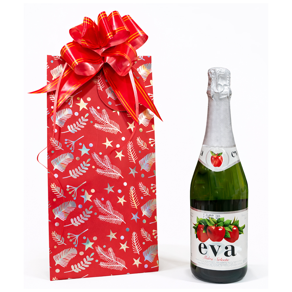 Sidra selecta de manzana Eva navideña (750 ml)