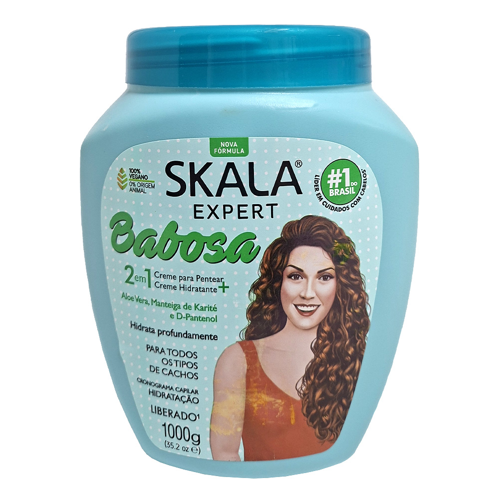 Tratamiento para cabello rizo de Aloe vera Skala ( 1000 g / 35.2 oz )