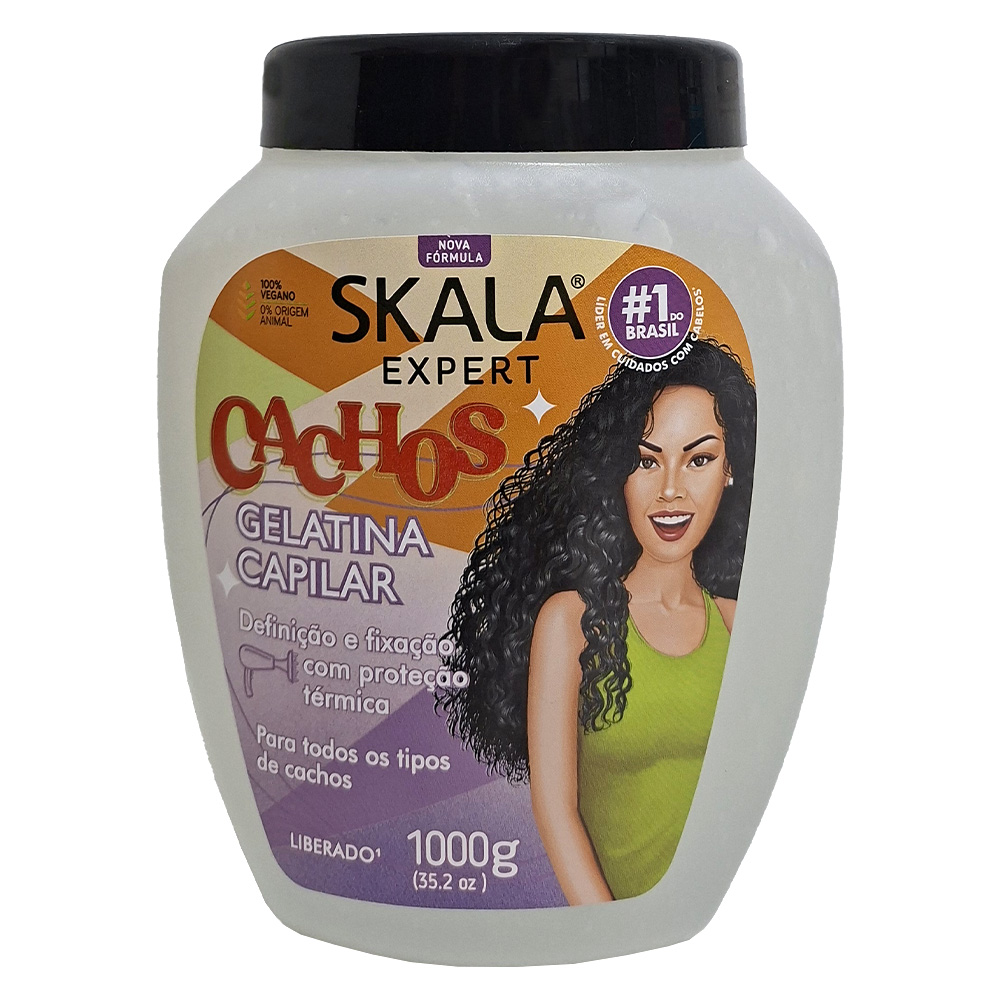 Gelatina capilar para definición y protección térmica Skala ( 1000 g / 35.2 oz )