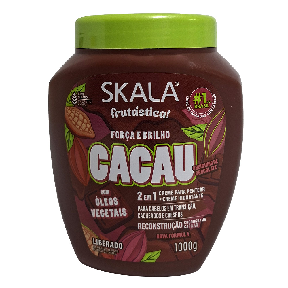 Crema de tratamiento de cacao 2 en 1 fuerza y brillo Skala (1000 g / 35.2 oz)
